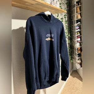 Dark Blue CIMI Hoodie - Size Large